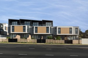 Contemporary multi-residential development on High Street